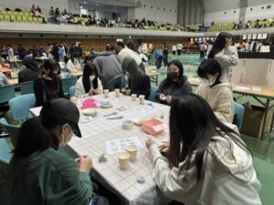 12月3日（火）、トライ式高等学院（全国124キャンパス）の関西地域のキャンパスが東和薬品ラクタブドームにて、合同で文化祭を開催しました。