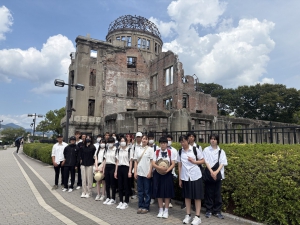 星槎国際高等学校（星槎国際静岡）の2年生は、広島・四国方面への2泊3日の宿泊研修に出かけました。