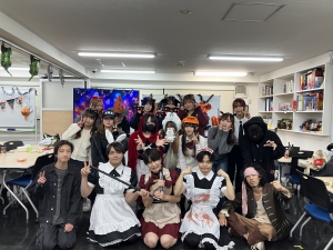 ルネサンス高等学校 新宿代々木キャンパスでは、10月の在校生イベントとして「ハロウィンパーティー」を開催しました！