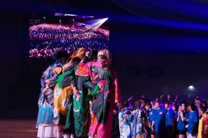 飛鳥未来高等学校・飛鳥未来きずな高等学校・飛鳥未来きぼう高等学校は、合同体育祭「ASU☆FES」を代々木国立競技場第一体育館（東京都渋谷区）にて開催しました。