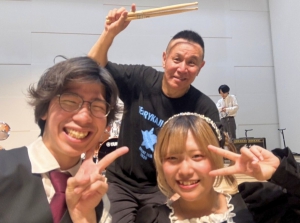 大阪つくば開成高等学校,通信制高校,大阪,NPO法人ゆらゆら,夜の文化祭,THE BLUE HEARTS,ドラマー,梶原徹也