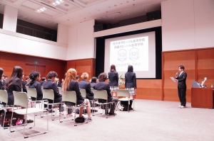 4月8日（水）、代々木グローバル高等学院・沖縄グローバル高等学院はSYＤホール（東京都渋谷区）にて入学式を挙行しました。 