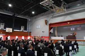 わせがくPURE高等学校は4月12日(日)、茨城県常総市の本校にて開校記念式典を挙行しました。