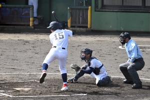 立志舎高等学校　野球部は、3月20日に行われた令和8年度春季東京都高等学校野球大会一次予選代表決定戦に出場し、見事勝利を収めました。