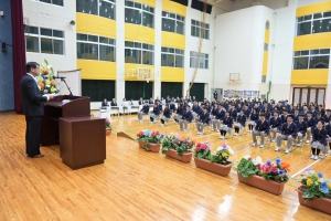 日章学園九州国際高等学校は、4月13日、入学式を挙行しました。