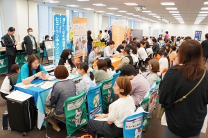 学びリンクは7月5日（日）、仙台トラストタワー（宮城県仙台市）で「通信制高校・サポート校合同相談会」を開催しました。