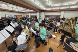 目黒日本大学高等学校 吹奏楽部（全通中合同）は、府中の森芸術劇場どりーむホールにて行われた「第66回東京都高等学校吹奏楽コンクール大会」に出場しました。