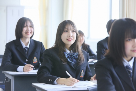 落ち着いた環境のなかで学べます